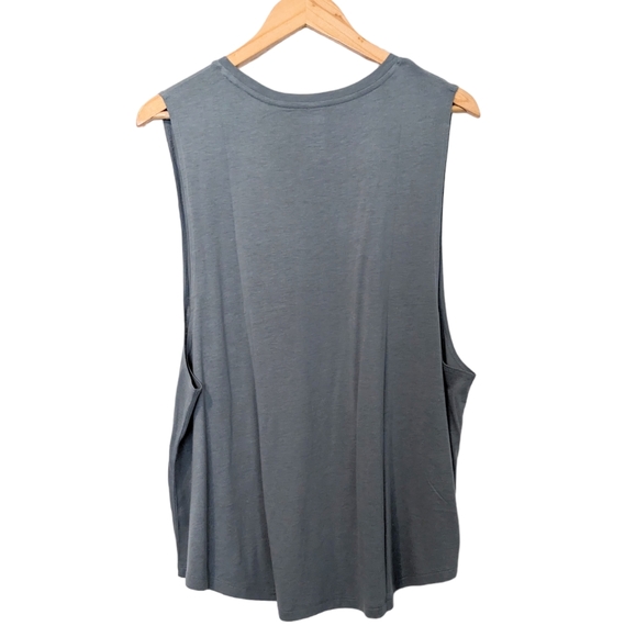 Girlfriend Collective Thistle Cupro Organic Cotton Muscle Tee X-Large - Picture 3 of 5